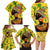 Personalized Africa Woman Family Matching Long Sleeve Bodycon Dress and Hawaiian Shirt Tropical Style - Wonder Print Shop