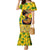 Personalized Africa Woman Family Matching Mermaid Dress and Hawaiian Shirt Tropical Style - Wonder Print Shop