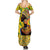 Personalized Africa Woman Family Matching Summer Maxi Dress and Hawaiian Shirt Tropical Style - Wonder Print Shop