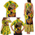 Personalized Africa Woman Family Matching Tank Maxi Dress and Hawaiian Shirt Tropical Style - Wonder Print Shop