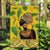 Personalized Africa Woman Garden Flag Tropical Style - Wonder Print Shop