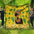 Personalized Africa Woman Quilt Tropical Style