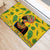 Personalized Africa Woman Rubber Doormat Tropical Style - Wonder Print Shop