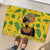 Personalized Africa Woman Rubber Doormat Tropical Style - Wonder Print Shop