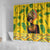 Personalized Africa Woman Shower Curtain Tropical Style