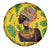 Personalized Africa Woman Spare Tire Cover Tropical Style - Wonder Print Shop