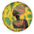 Personalized Africa Woman Spare Tire Cover Tropical Style - Wonder Print Shop