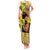 Personalized Africa Woman Tank Maxi Dress Tropical Style - Wonder Print Shop