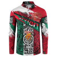 My Home My Blood Mexico Button Sweatshirt Mexican Map Aztec