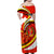 Ethiopia Tigray Revolution Family Matching Off Shoulder Maxi Dress and Hawaiian Shirt Emblem Freedom Fighters and Flag