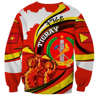 Ethiopia Tigray Revolution Sweatshirt Emblem Freedom Fighters and Flag