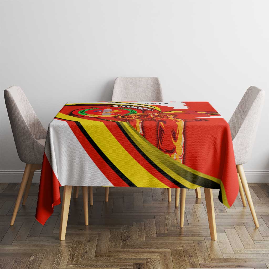 Ethiopia Tigray Revolution Tablecloth Emblem Freedom Fighters and Flag
