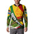 South Africa Freedom Day Button Sweatshirt Mandela Legacy National Pride Protea Flower