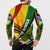 South Africa Freedom Day Button Sweatshirt Mandela Legacy National Pride Protea Flower