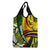 South Africa Freedom Day Grocery Bag Mandela Legacy National Pride Protea Flower