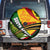 South Africa Freedom Day Spare Tire Cover Mandela Legacy National Pride Protea Flower