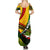 South Africa Freedom Day Summer Maxi Dress Mandela Legacy National Pride Protea Flower