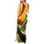 South Africa Freedom Day Tank Maxi Dress Mandela Legacy National Pride Protea Flower