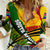 South Africa Freedom Day Women Casual Shirt Mandela Legacy National Pride Protea Flower