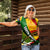 South Africa Freedom Day Women Polo Shirt Mandela Legacy National Pride Protea Flower