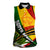 South Africa Freedom Day Women Sleeveless Polo Shirt Mandela Legacy National Pride Protea Flower