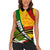 South Africa Freedom Day Women Sleeveless Polo Shirt Mandela Legacy National Pride Protea Flower