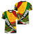 South Africa Freedom Day Women V-Neck T-Shirt Mandela Legacy National Pride Protea Flower