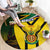 South Africa Coat Of Arms Round Carpet Protea Unity Heritage