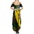 South Africa Coat Of Arms Summer Maxi Dress Protea Unity Heritage