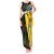 South Africa Coat Of Arms Tank Maxi Dress Protea Unity Heritage