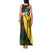 South Africa Coat Of Arms Tank Maxi Dress Protea Unity Heritage