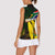 South Africa Coat Of Arms Women Sleeveless Polo Shirt Protea Unity Heritage