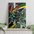 South Africa Never Give Up Canvas Wall Art SA Fist of Freedom