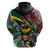 South Africa Never Give Up Hoodie SA Fist of Freedom