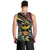 South Africa Never Give Up Men Tank Top SA Fist of Freedom