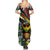 South Africa Never Give Up Summer Maxi Dress SA Fist of Freedom