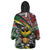 South Africa Never Give Up Wearable Blanket Hoodie SA Fist of Freedom