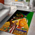 Nelson Mandela Happy Freedom Day Area Rug South Africa Heritage Victory Art