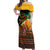 Nelson Mandela Happy Freedom Day Off Shoulder Maxi Dress South Africa Heritage Victory Art