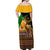 Nelson Mandela Happy Freedom Day Off Shoulder Maxi Dress South Africa Heritage Victory Art