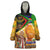 Nelson Mandela Happy Freedom Day Wearable Blanket Hoodie South Africa Heritage Victory Art