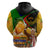 Nelson Mandela Happy Freedom Day Zip Hoodie South Africa Heritage Victory Art