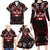 Haida Canada Day Family Matching Long Sleeve Bodycon Dress and Hawaiian Shirt Totem Inspired Maple Leaf Indigenous Art