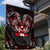 Haida Canada Day Garden Flag Totem Inspired Maple Leaf Indigenous Art