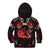 Haida Canada Day Kid Hoodie Totem Inspired Maple Leaf Indigenous Art