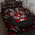 Haida Canada Day Quilt Bed Set Totem Inspired Maple Leaf Indigenous Art