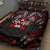 Haida Canada Day Quilt Bed Set Totem Inspired Maple Leaf Indigenous Art