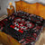 Haida Canada Day Quilt Bed Set Totem Inspired Maple Leaf Indigenous Art