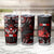 Haida Canada Day Tumbler Cup Totem Inspired Maple Leaf Indigenous Art