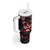 Haida Canada Day Tumbler With Handle Totem Inspired Maple Leaf Indigenous Art